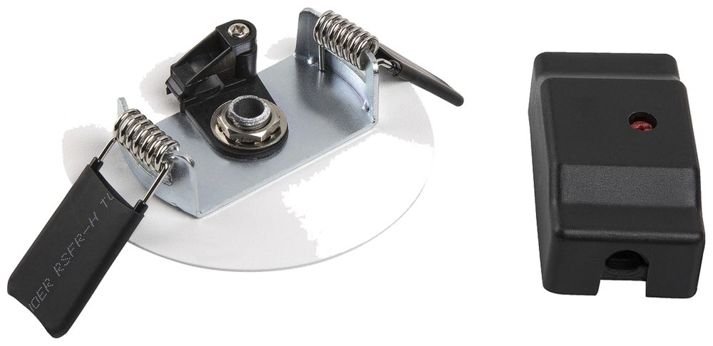 EB-Deckenrosette SLV FITU Leuchtenanschlussadapter Ø85×33mm weiss