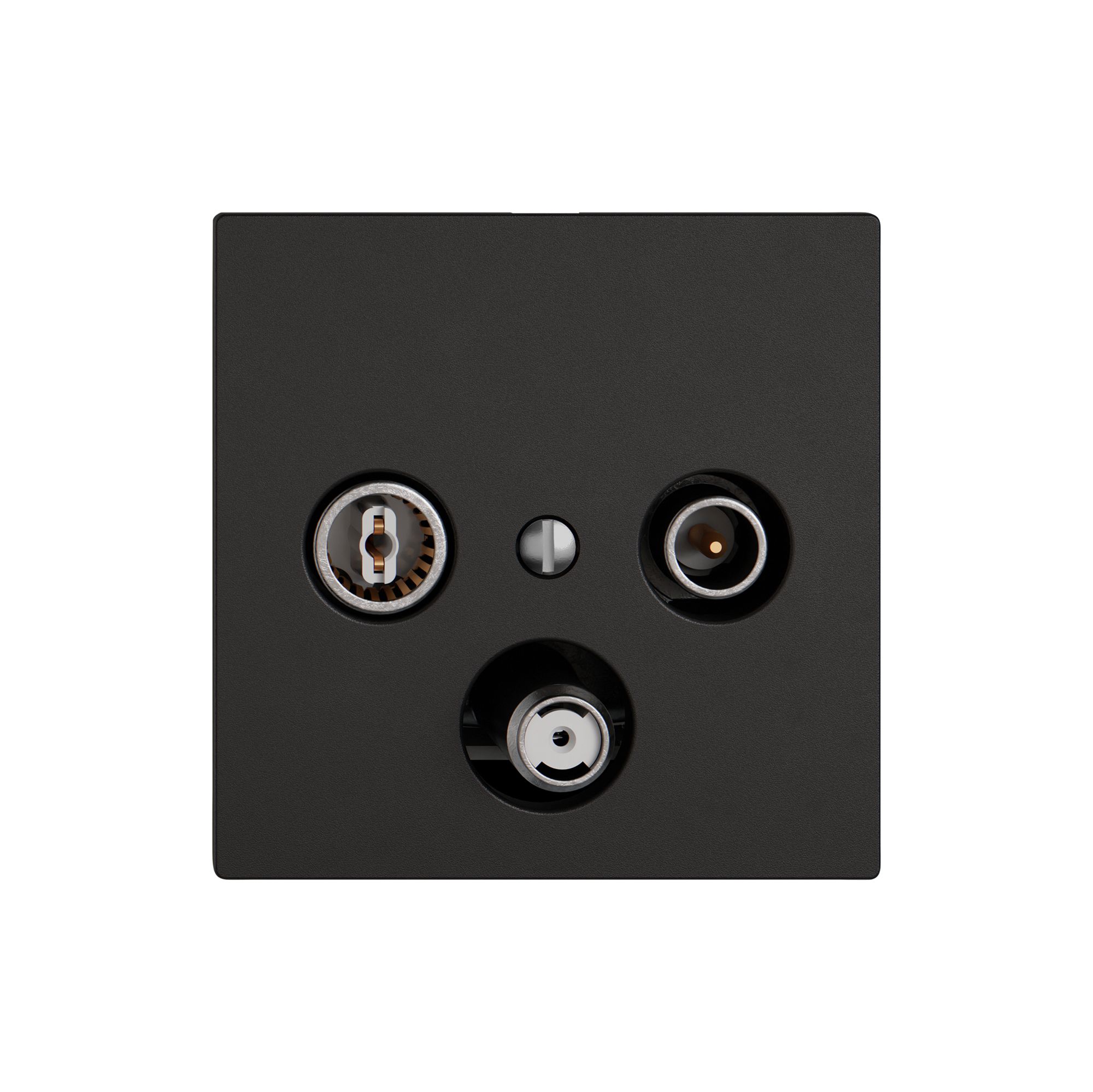 Prise antenne TV-R-SAT EDIZIO.liv SNAPFIX® DB52 prise de dérivation no