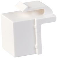 Blinddeckel Keystone Dätwyler weiss