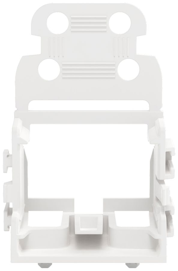 Befestigungsadapter WAGO m.Zugentlastung für 10×4mm² Rastfuss ws