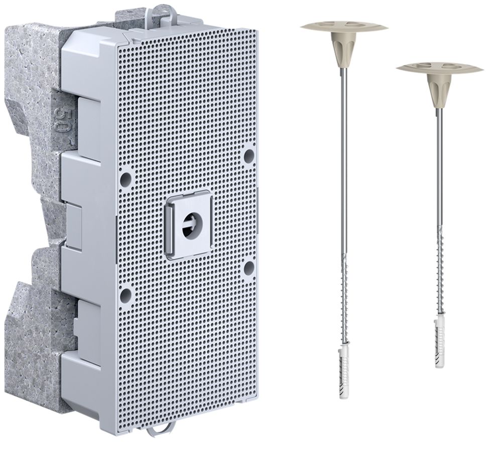 Kit supporto apparecchi AGRO c.placca d.montaggio 160…240mm e tassello 200…240mm