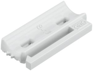 Contre-plaque Bettermann combinée avec contre-plaque double 8…12mm, PP, grc