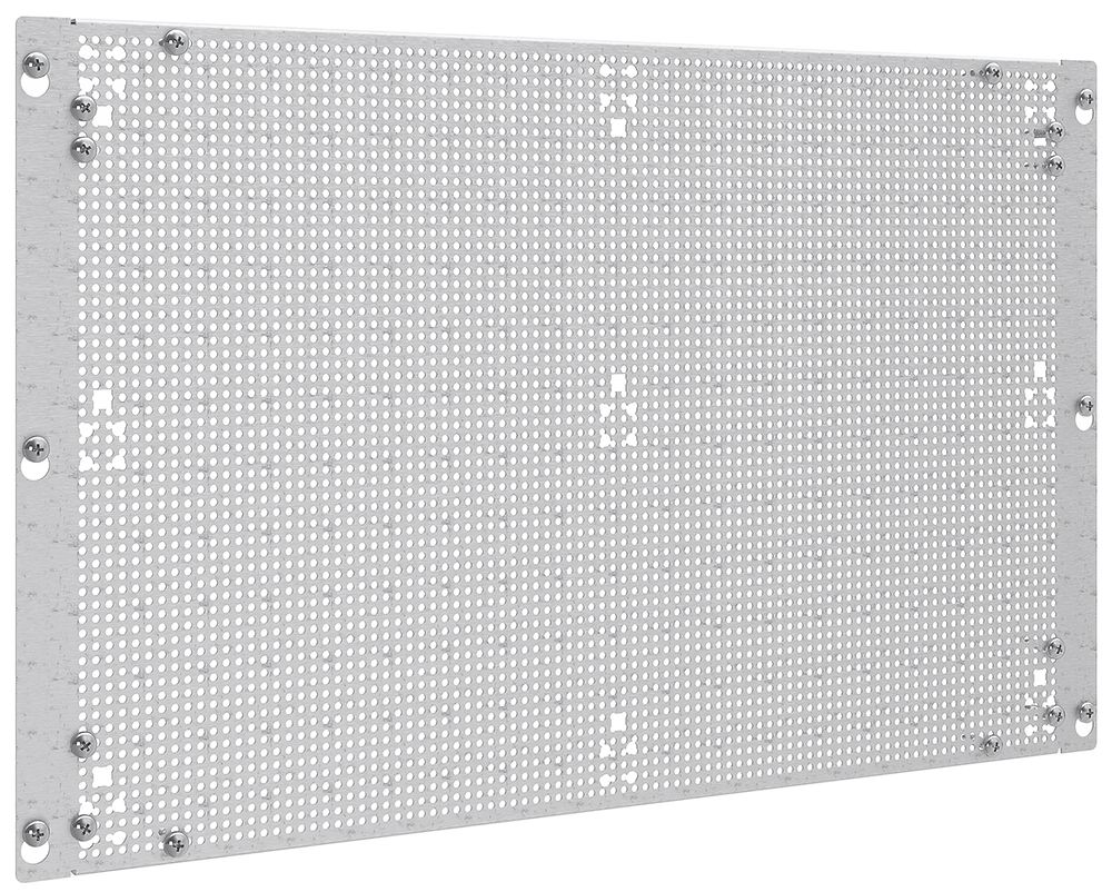 Plaque de montage média SE Prisma XS perforée, 494×310mm