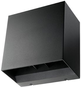 Applique LED SG Artes Midi 32W 1030lm 830 IP65 REG dir./indir.205×205mm ne