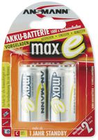 Akku NiMH HR14/C, 1.2V, 4.5Ah, 2er Blister