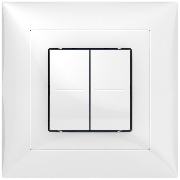 UP-Tastsensor ABB Sidus KNX Basic Typ-B, 2/4, weiss glänzend