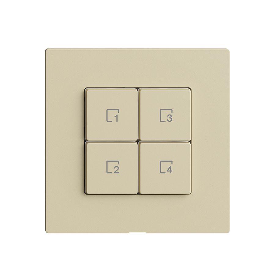 Poussoir scène 4 scènes/4T Edue Wiser vanille