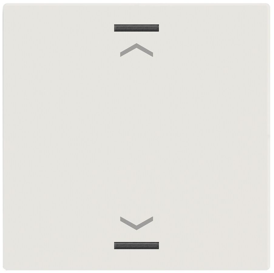 Bascule MDT TAL-60W1A11.02 1t/2a p.touches tactiles blanc mat "jalousie"