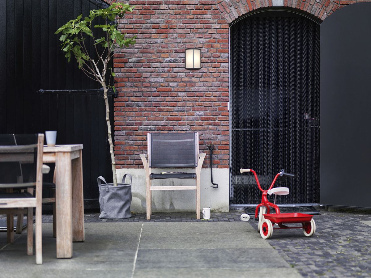 LED-Wandleuchte Stock  6W 2700K 600lm IP44 anthrazit