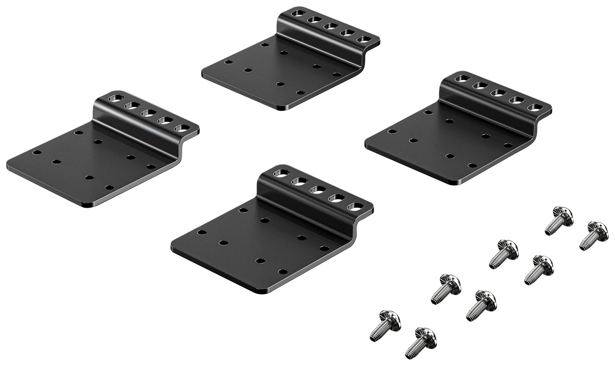 Équerre de montage Rittal VX 5302.110 pour VX IT 600mm noir 4pcs