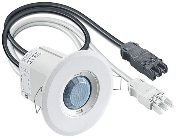 Détecteur de présence ENC ESYLUX PD-FLAT 360i/8 RW, avec WINSTA A, blanc