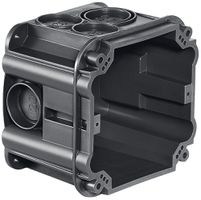 Einlasskasten HSB Weibel Vario SNAPFIX® 70×70×52mm Halogenfrei grau