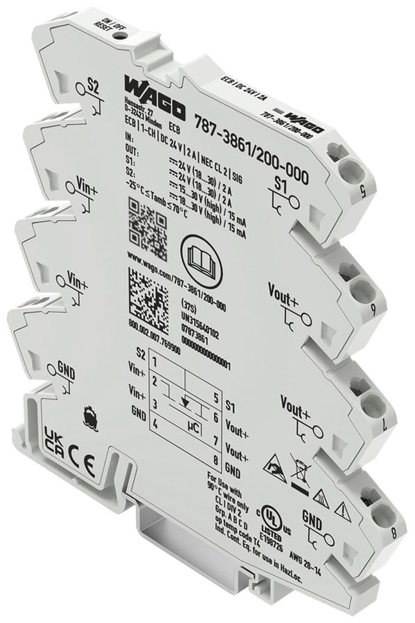 Disgiuntore elettronico WAGO 2A