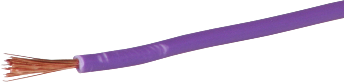 T-Litze 1mm² violett Eca, Spule à 200m