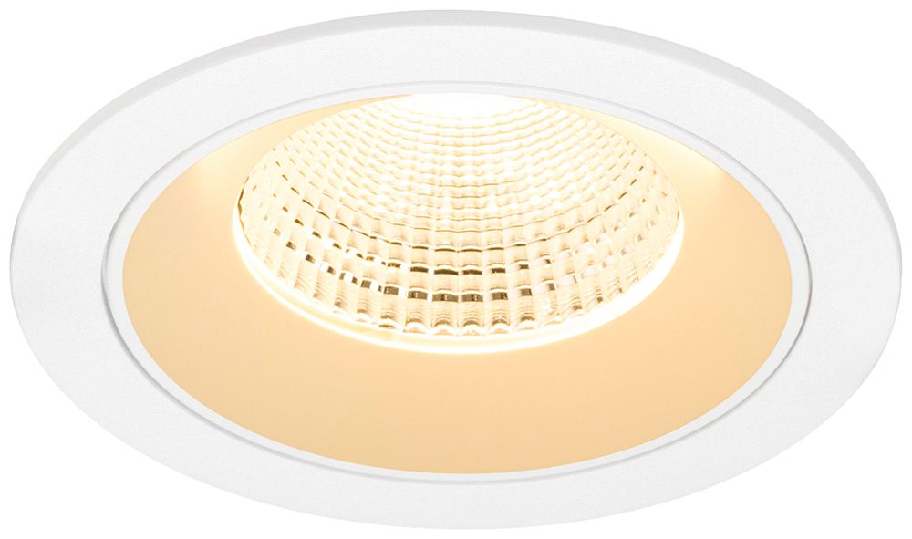 Downlight LED SLV NUMINOS L 17W 2500lm 3000K WB DALI Ø130×85mm bc
