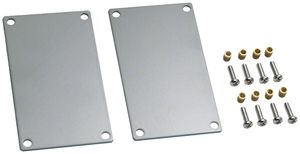 Pezzo finale tehalit DABA Al anodizzato, 50×80mm