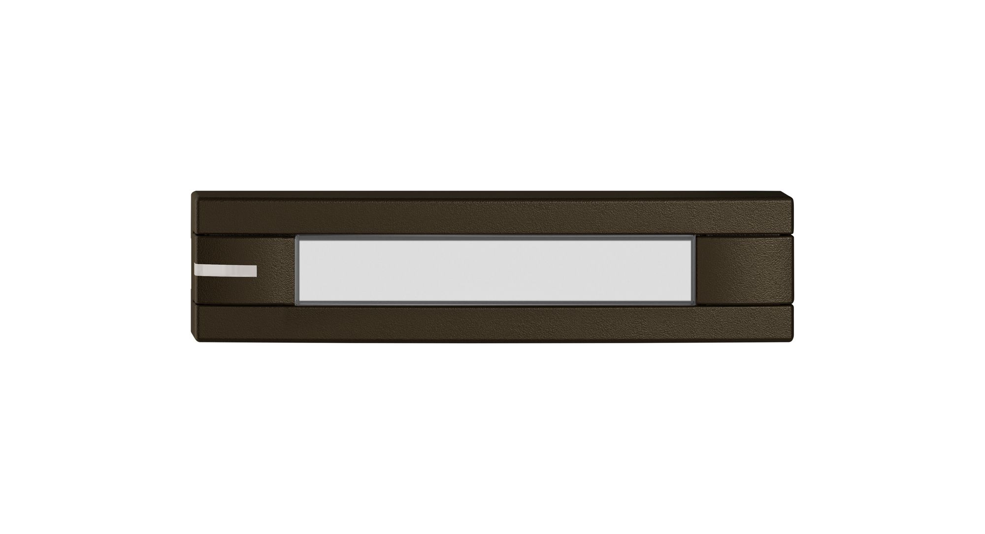 Poussoir 1/4 EDIZIO.liv SNAPFIX® p.KNX&UNI a.LED a.étiquette comm.2touch.br