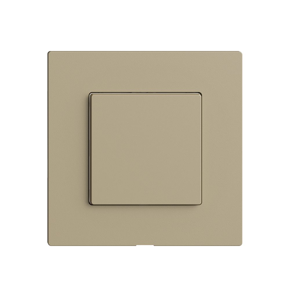 Abdeckset zu Druckschalter 1K/1T Edue Wiser sand