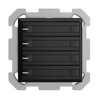 Poussoir KNX RGB ENC EDUE, 250mW, a.LED RGB, papier, 4×poussoir, C.2×T., no