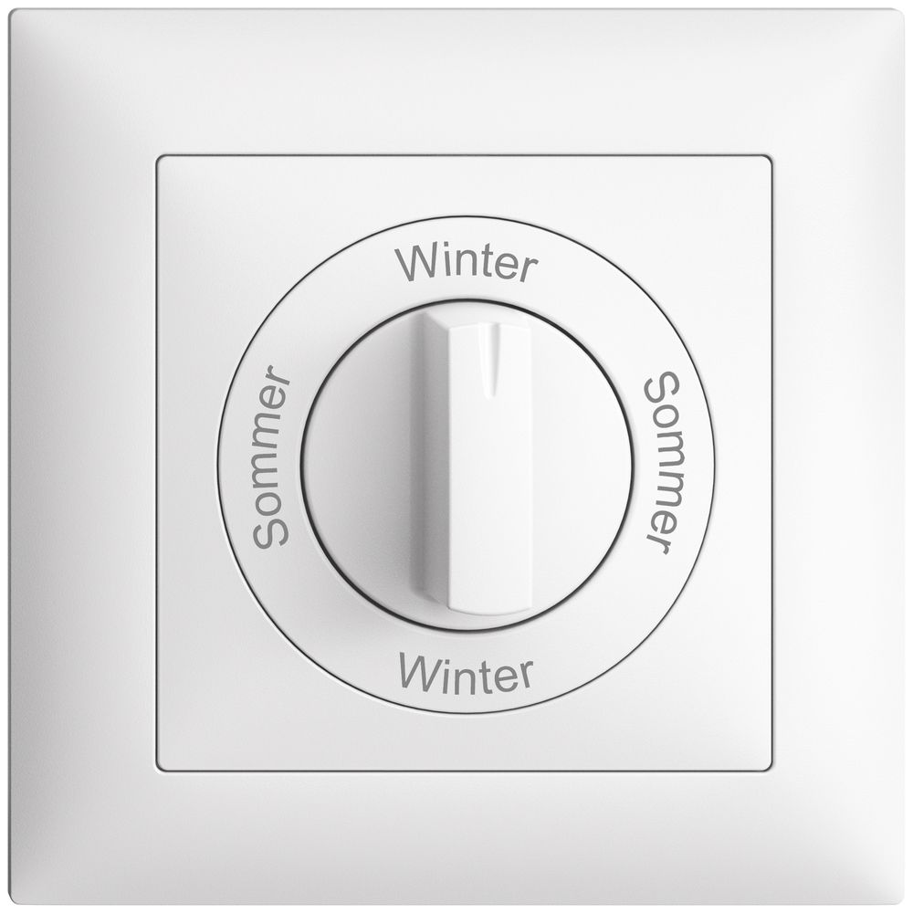 Kit frontal Sommer-Winter-Sommer-Winter EDIZIOdue blanc