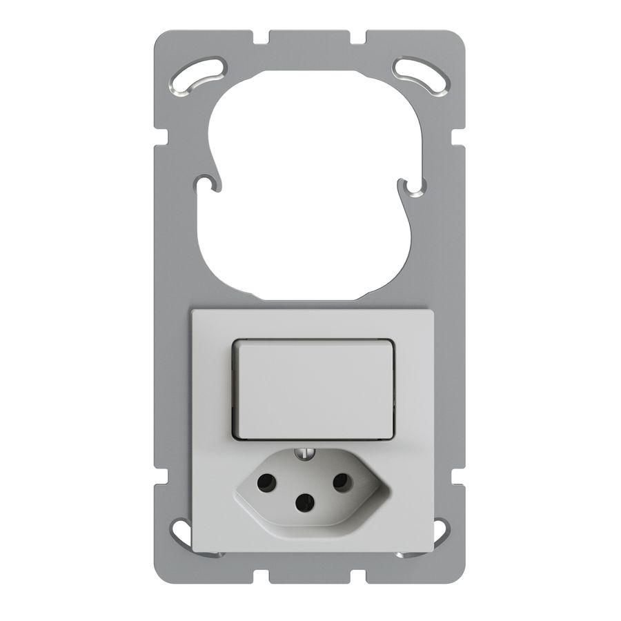 UP-Kombination leer+3/T13 EDIZIOdue hellgrau