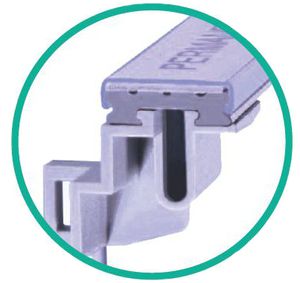 Placchetta-indicazione Plio-30 SES lungheezza 55mm